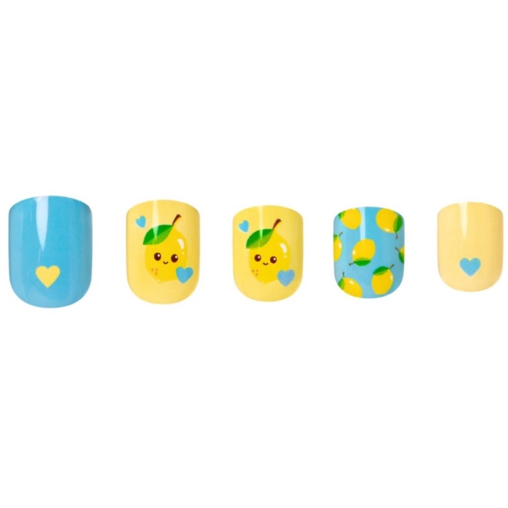 Vibrant Lemon Press-On Nails Set